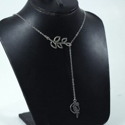 Necklace, Leaf & bird