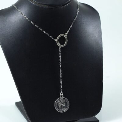 Necklace Silver metal 12