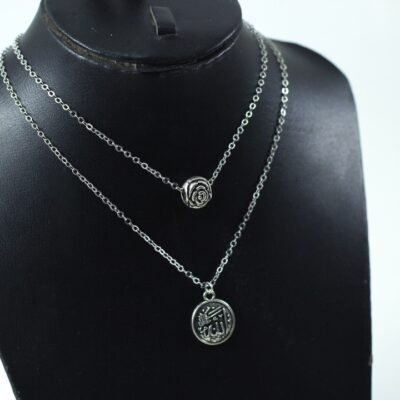 Necklace Silver metal 13