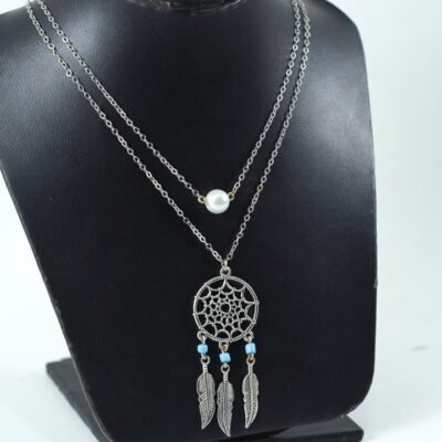 Necklace, Dream catcher & Bead