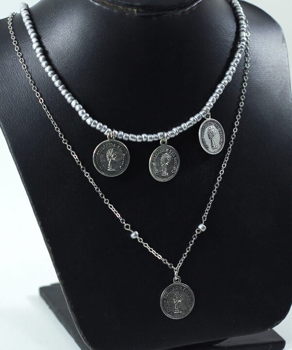 Necklace, Silver coins