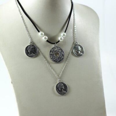 Necklace Silver metal 7