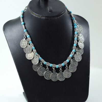 Necklace Silver metal 11