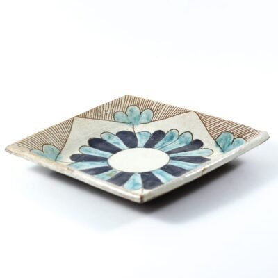 Plate Pottery, Square shape 3