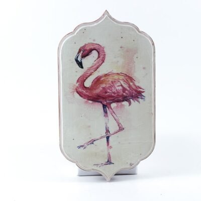 Wall frame, "Flamingo"