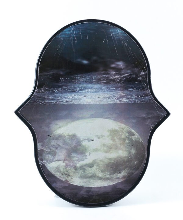 تابلوه حائط "القمر والبحر"