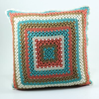 Cushion's cover, Colorful squares