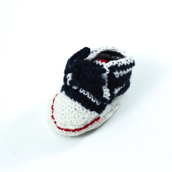 Shoes, White & Dark blue - Image 2