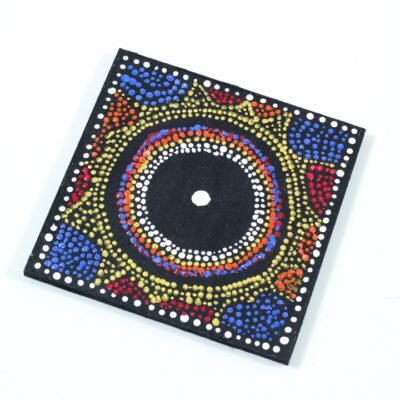 Mandala Painted Coasters