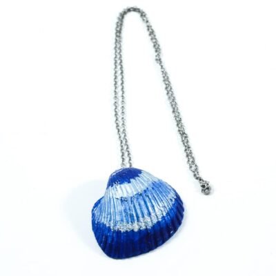 Blue Seashell Necklace