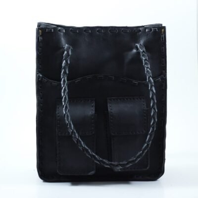 Black Handbag Leather