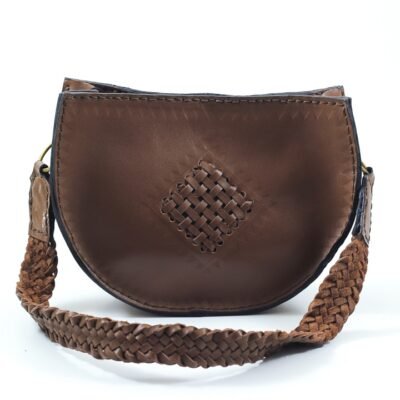Camel Knotted Handbag