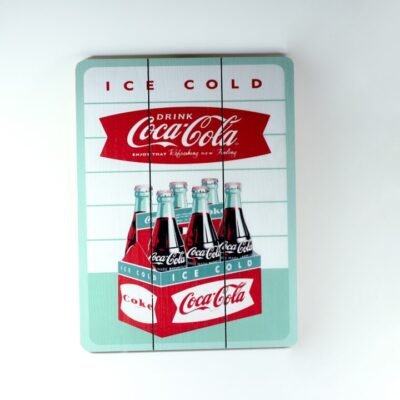 Wall Frame "Iced Coca-cola"