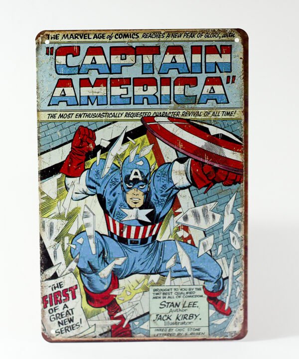 تابلوه حائط "كابتن امريكا"