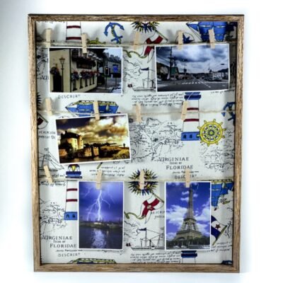 Picture Frame Wooden Brown