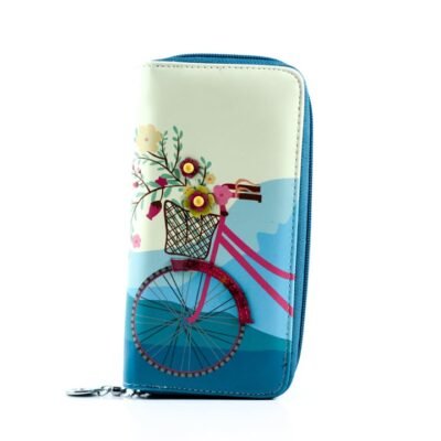 Wallet Baby blue Beige Sea