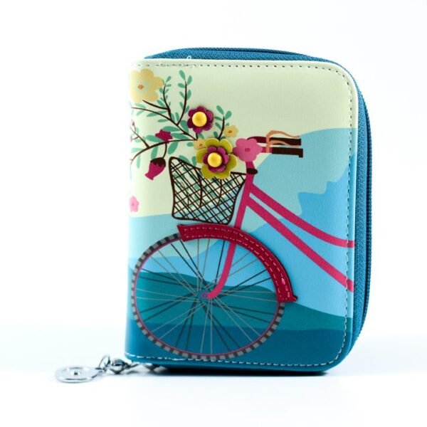 Wallet Baby blue Beige Sea