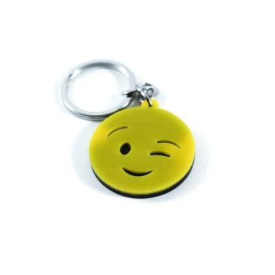 Key Chain Wink face