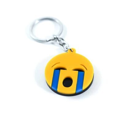 Key Chain Crying face