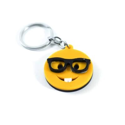 Key Chain Nerd face