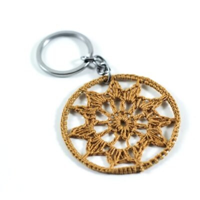 Key Chain Beige Mandala