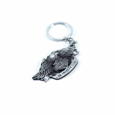 Key Chain Silver Harley Davidson