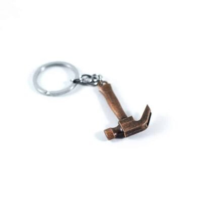 Key Chain Bronze Hammer