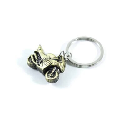 Key Chain Golden Bike