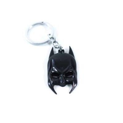 Key Chain Black Batman Mask