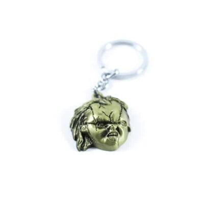 Key Chain Golden Chucky face