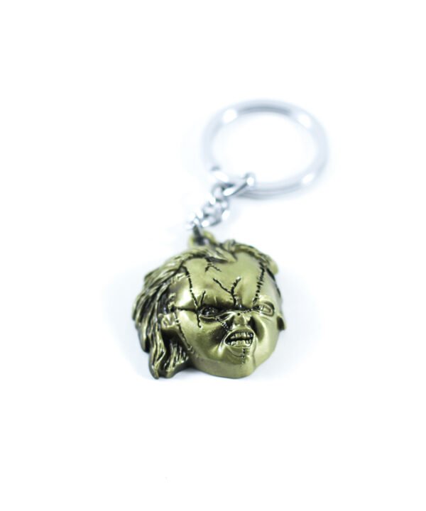 مفتاح سلسلة وجه تشاكي الذهبي