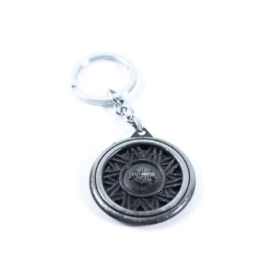 Key Chain Silver Harley Davidson Logo