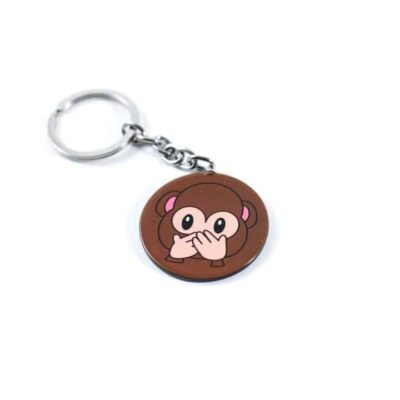 Key Chain Say no evil Monkey