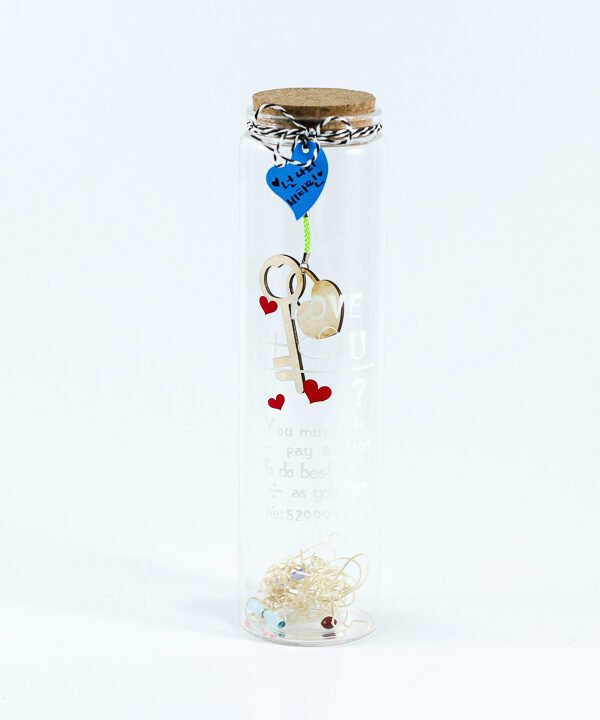 Message in the Bottle "Love you"