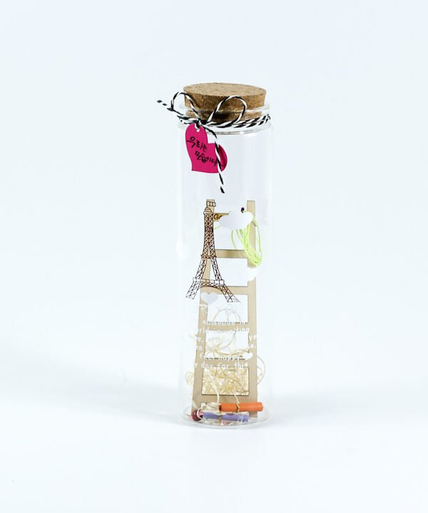 Message in the Bottle "Eiffel Tower"