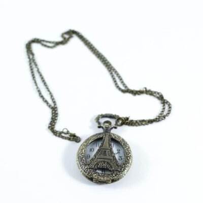 Necklace Eiffel Pocket Watch