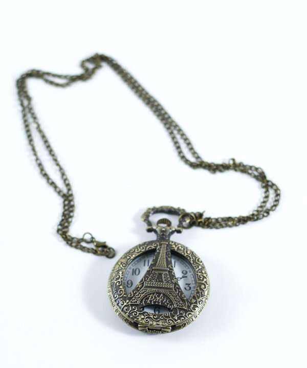 Necklace Eiffel Pocket Watch