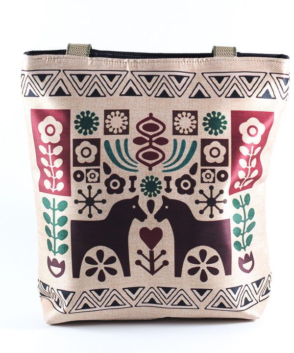 Handbag Flowers and Horses