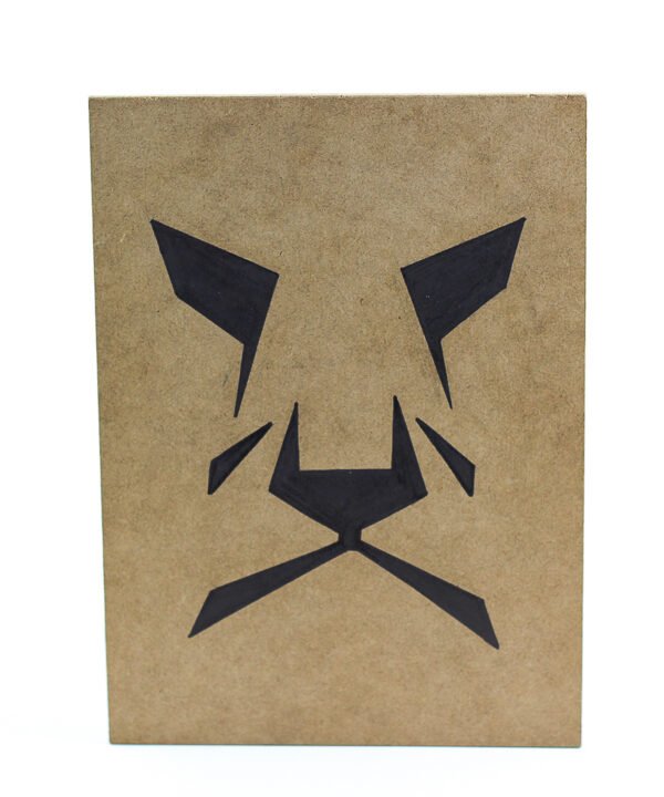 تابلوه حائط وجه أسد