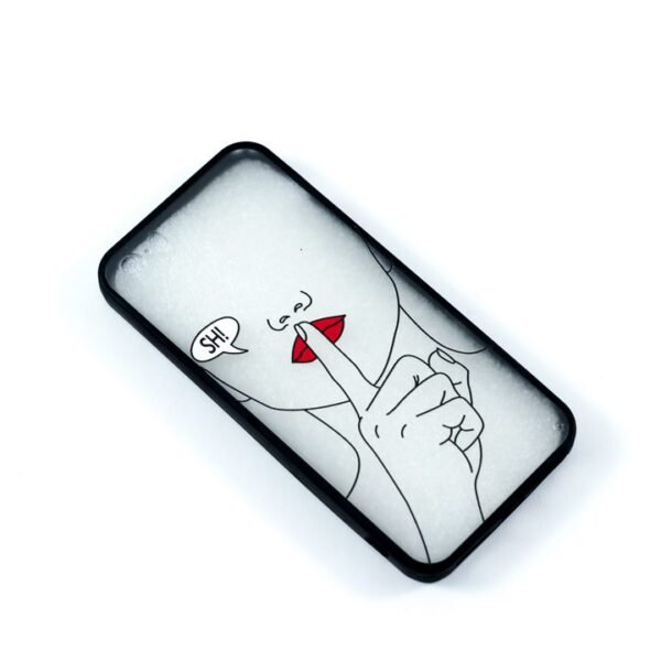 Cover Iphone 5/5S "Red Lips "Sh"