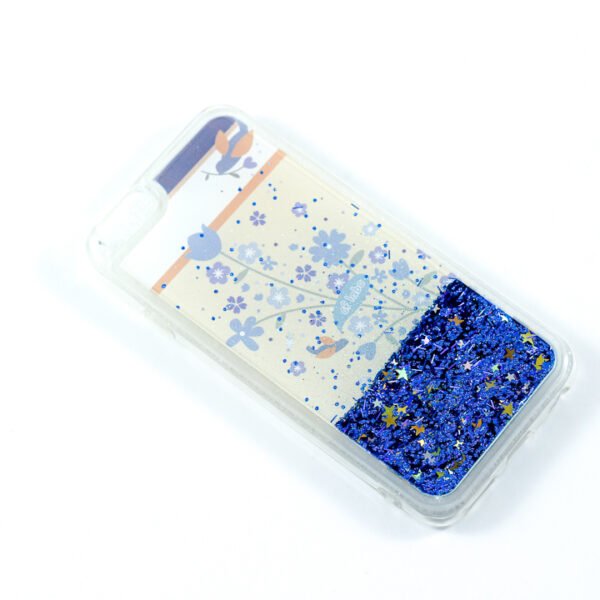 Cover Iphone 7 Plus "Moving blue glitter" - Image 2