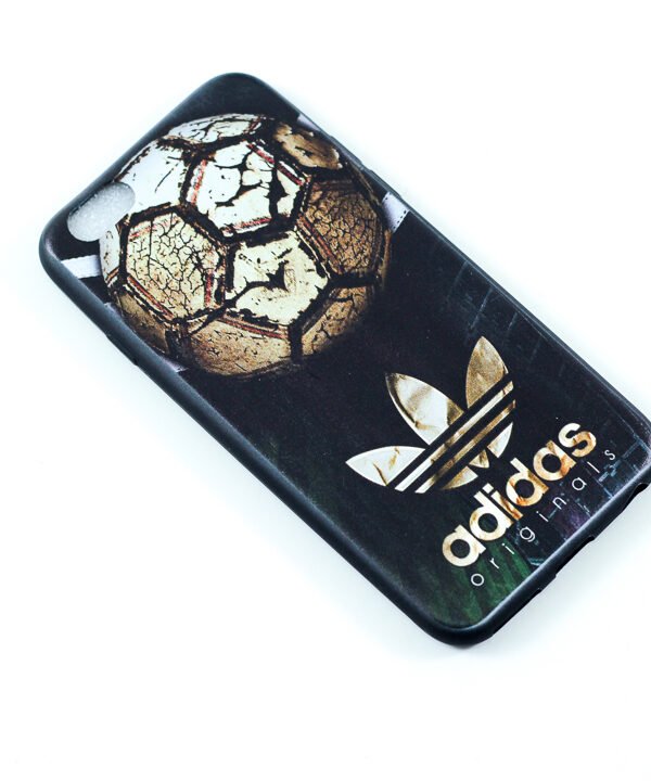 جراب أيفون 6/6S أديدس وكورة قدم أبيض