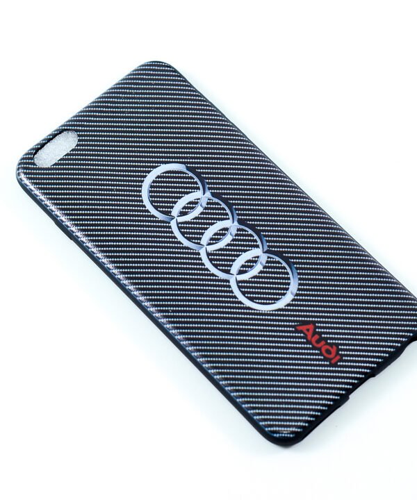 جراب أيفون 6 بلس علامة أودى رمادي