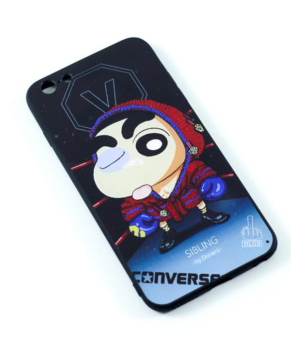 جراب أيفون 6 بلس شخصية كرتونية يابانية لطفل يلاكم