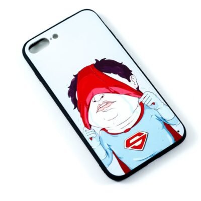 Cover Iphone 7 Plus "Funny Fat Superman"