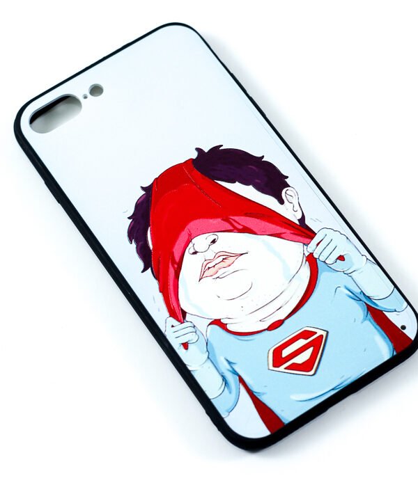 Cover Iphone 7 Plus "Funny Fat Superman"