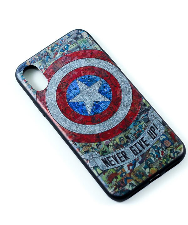 Cover Iphone X "Captain America Shield"