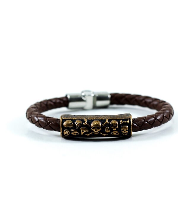 Bracelet Brown, Danger skull