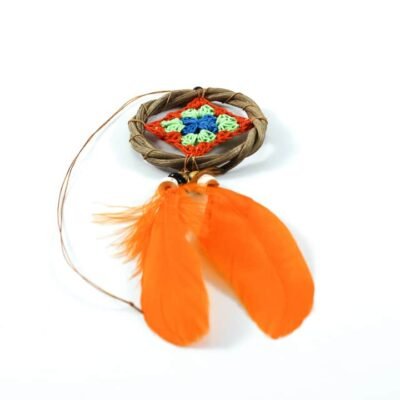 Ceiling Hanger, Orange, Dream Catcher