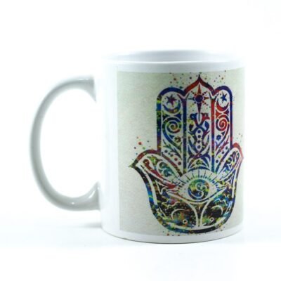 Mug, Colorful Palm